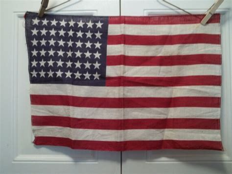 Vintage 48 Star American Flag