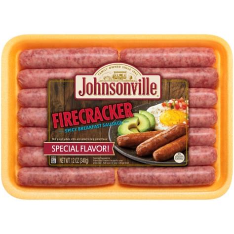 Johnsonville® Firecracker Spicy Breakfast Sausage, 12 oz - Fry’s Food ...