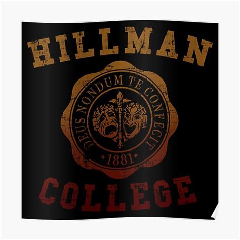 Hillman College Posters | Redbubble