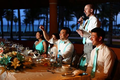 Barcelo Maya Palace Beach Wedding and Chinese Tea Ceremony