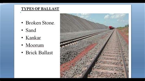 Ballast ,Types of ballast | Railway engineering | Transportation ...