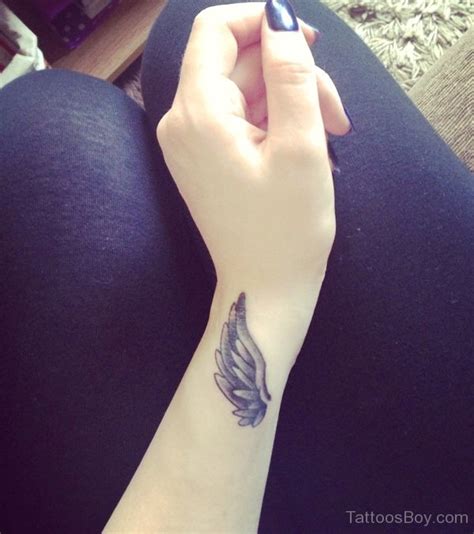 Angel Wing Tattoo On Wrist | Tattoo Designs, Tattoo Pictures