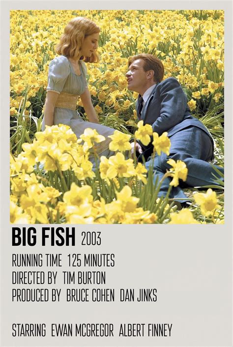 big fish polaroid movie poster | Romcom movies, Movie posters ...