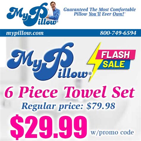 6-Piece Bath Towel Sets Only $29.99 - My Pillow