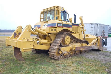 CAT D8 Dozer (1998) - 7XM02651 - 14,602 hrs, 1998 CAT D8R encloced cab,heat and ac,3406 cat engin