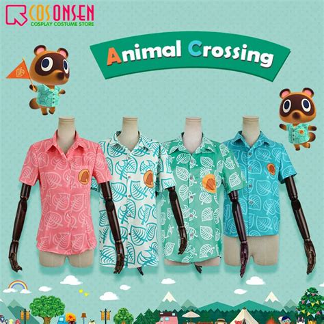 Animal Crossing T Shirt Tom Nook Timmy and Tommy Isabelle Cosplay Shirt ...