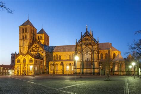 St. Paul's Cathedral In Munster, Germany Stock Image - Image: 52648635