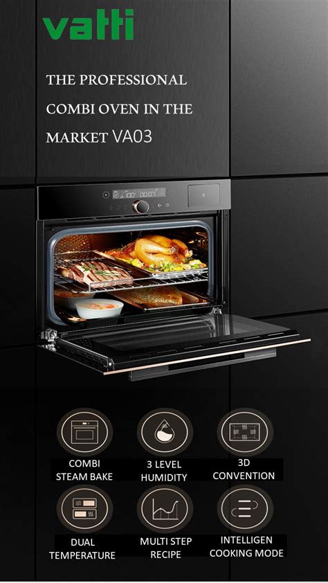 VATTI 60cm Built-In Combi-Steam Oven VA03 - Vatti Australia - Range ...