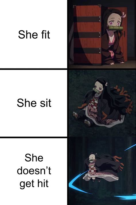 Smol Nezuko meme : r/KimetsuNoYaiba