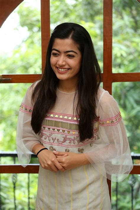 Rashmika Mandanna at Dear Comrade interview - South Indian Actress