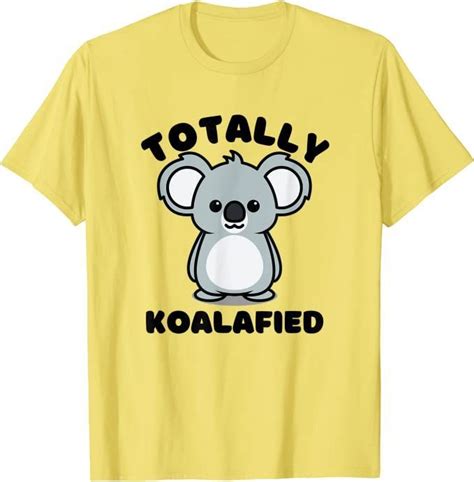 Totally Koalafied Funny Kawaii Koala Bear T-Shirt | Bear t shirt, Koala, Koala bear
