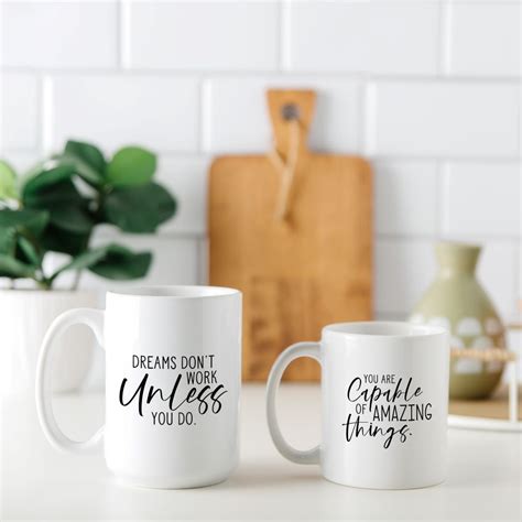 Motivational Coffee Mugs - Inspirational Quotes, 6 Unique Designs ...