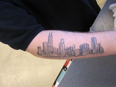 Best Wallpaper 2012: Petes Chicago Skyline Tattoo | Amy Creyers Chicago ...