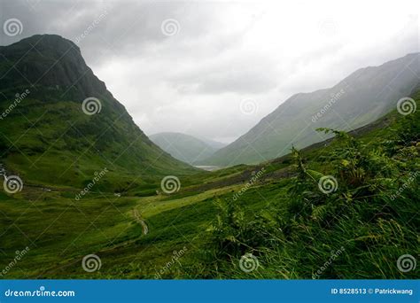 Glencoe Scotland stock image. Image of pass, tree, path - 8528513