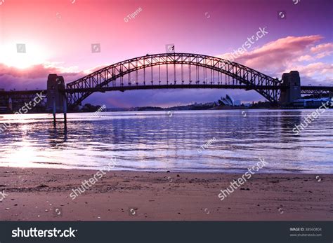 Sydney Harbour Bridge At Sunrise. Stock Photo 38560804 : Shutterstock