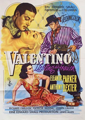 Valentino (1951) Lewis Allen, Eleanor Parker, Richard Carlson, Patricia ...