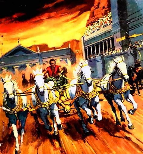 Roman quadriga-chariot race at Circus Maximus | Roman chariot, Ancient warfare, Chariot racing