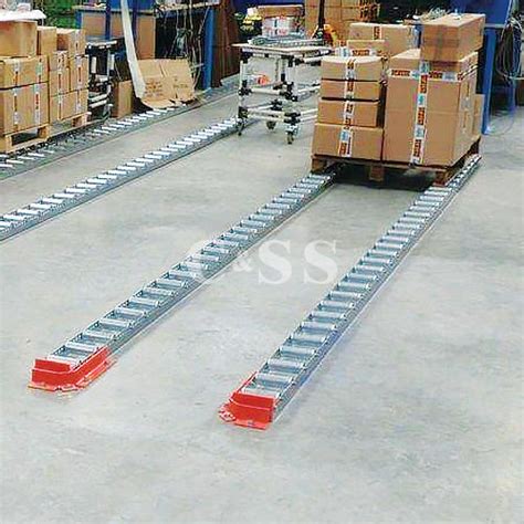 7 ft 8 in L 15 3/4 in W, Roller Type MALLARD CT1620900122 Flow Rack Conveyor Conveyor Systems ...