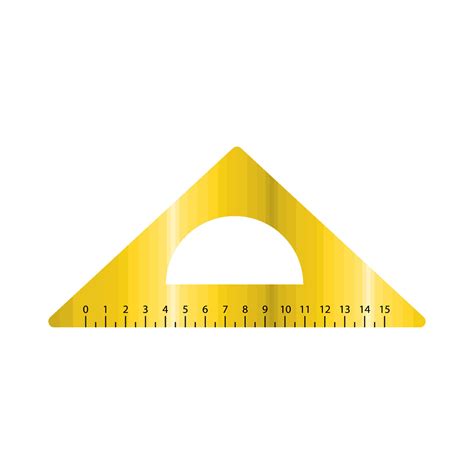 triangle ruler illustration 36198504 Vector Art at Vecteezy