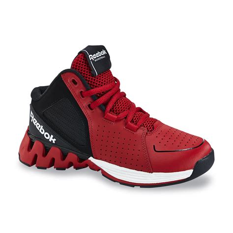 Fila Boy's Vindicator Black/Red Basketball Shoe - Clothing, Shoes ...