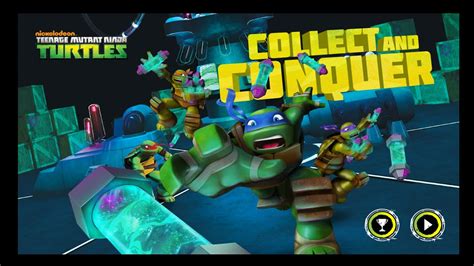 Nick Games | Teenage Mutant Ninja Turtles | Collect And Conquer - YouTube