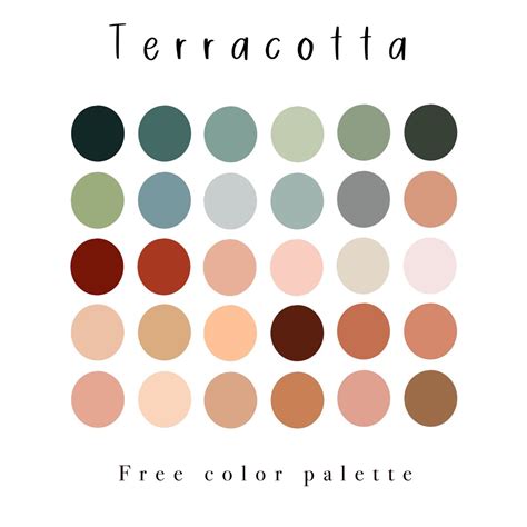 Terracotta Color Palette | Free Download