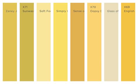 yellow paint swatches Cheaper Than Retail Price> Buy Clothing, Accessories and lifestyle ...