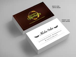 Chocolate Business Card Design | 1000's of Chocolate Business Card ...