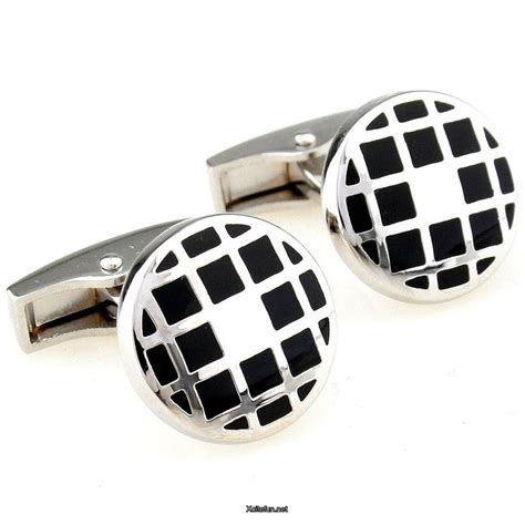 Luxury Silver Stylish Cufflinks For Men - XciteFun.net