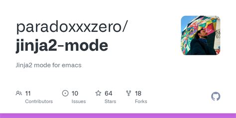 GitHub - paradoxxxzero/jinja2-mode: Jinja2 mode for emacs