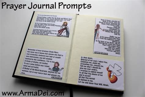 Prayer Journal Prompts, Prayers and Pics - Equipping Catholic Families