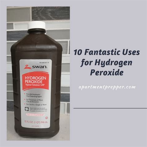 10 Uses for Hydrogen Peroxide