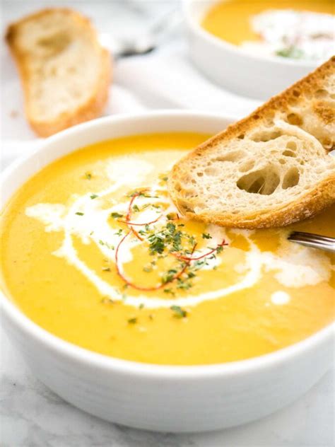 Easy Instant Pot Carrot Soup with Coconut Milk | Plated Cravings