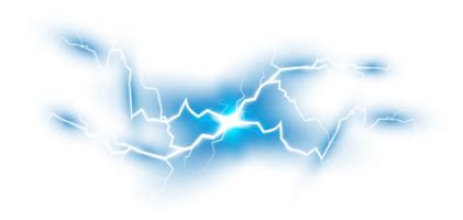 Blue Lightning Png