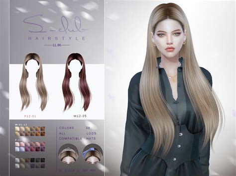 The Sims Resource - sclub_ts4_LL hair_n86