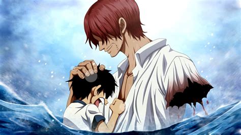 Shanks and Luffy - One Piece HD Wallpaper