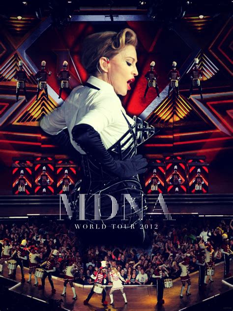 Madonna FanMade Covers: MDNA Tour - Poster