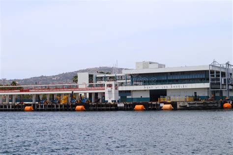 View of San Pedro, the Port of Los Angeles Editorial Stock Image ...