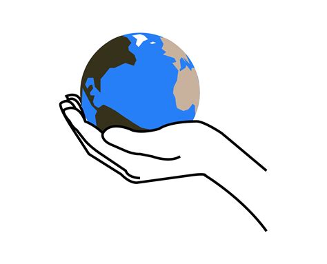 Hands Holding Globe Vector Art, Icons, and Graphics for Free Download