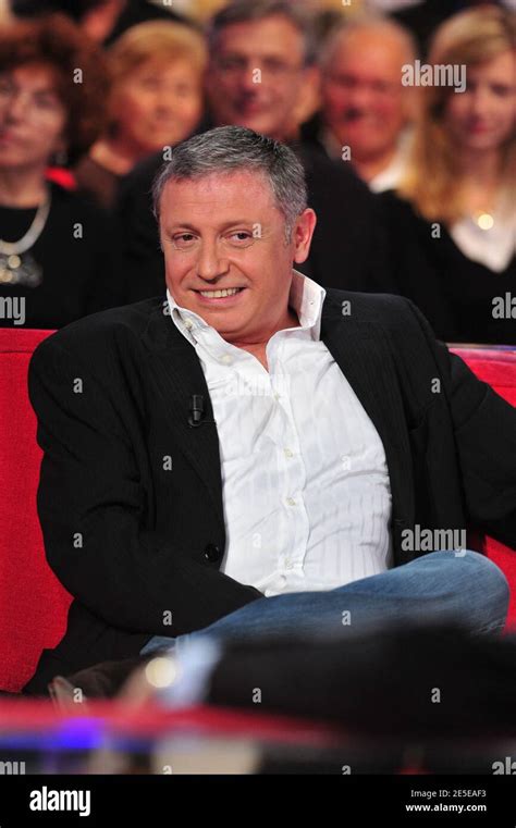 David Martin at the taping of Vivement Dimanche on October 15, 2008 in Paris, France. Photo by ...