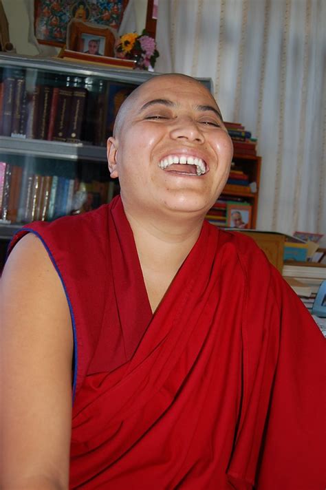 Laughing nun | At Jayang Choeling nunnery, Dharamsala | Adi Bloom | Flickr