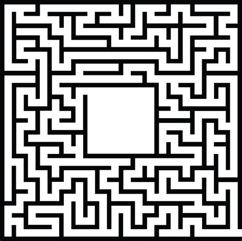Labyrinth 3d Maze Illustration Brain Brainstorming St - vrogue.co