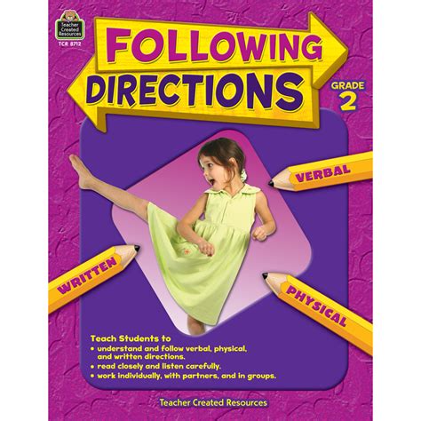 Following Directions Grade 3