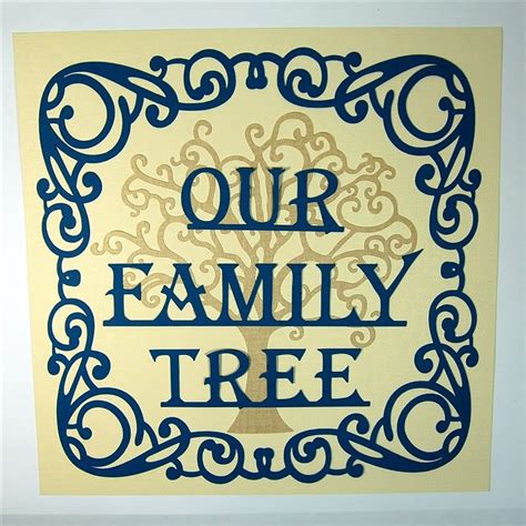 Capadia Designs: Family Tree Title Page for Scrappy-Go-Lucky