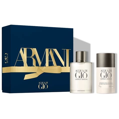 Giorgio Armani Acqua Di Gio EDT Gift Set (U) • Voksguide.dk