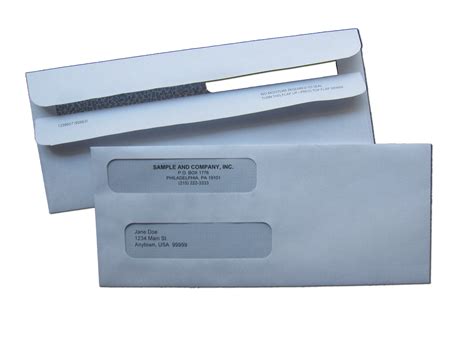 Double Window Envelopes, Cheque Envelopes, Self Seal Envelopes