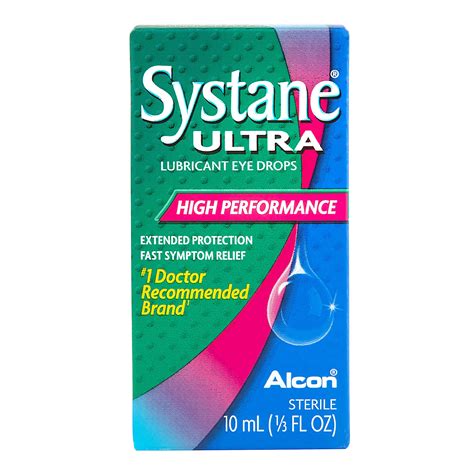 SYSTANE ULTRA Lubricant Eye Drops for Dry Eye Symptoms, 10mL - Walmart.com