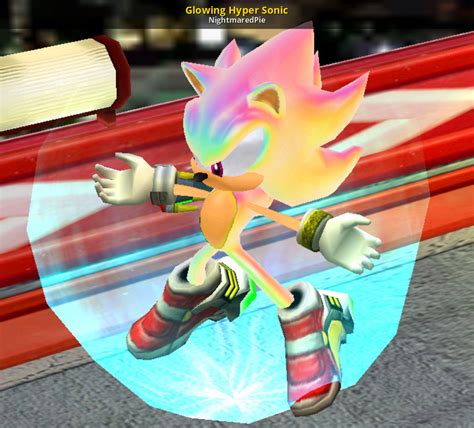 Glowing Hyper Sonic [Sonic Adventure 2] [Mods]