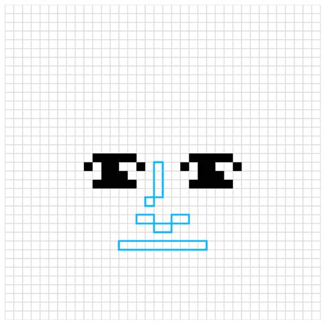 How to Draw a Face Pixel Art - Really Easy Drawing Tutorial