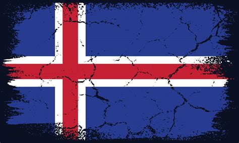 Free Vector Flat Design Grunge Iceland Flag Background 29872246 Vector Art at Vecteezy